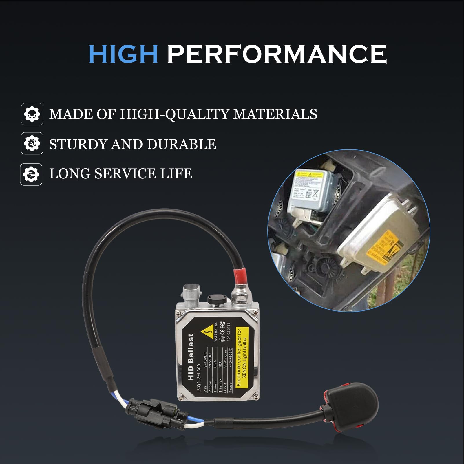 Xenon Ballast Scheinwerfer Vorschaltsteuergerät Steuergerät für A3 A4 E39 CLK (C208) Fabia I Passat B5 Polo (6N2) 5DV007760
