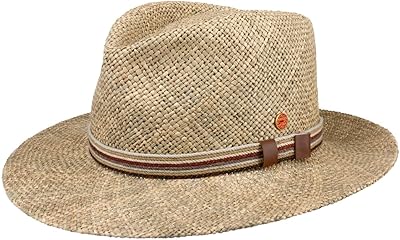 Mayser Calas Straw Hat Women/Men Nature 7 3/8