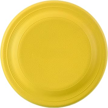 XIGOU Dog Flying Disc - Durable Rubber Flying Disc Dog Toy - 9.25" Indestructible Rubber Dog Flying Discs Flyer Dog Toys - Puncture Resistant & Bite Resistant Extremely - for Medium Large Dogs