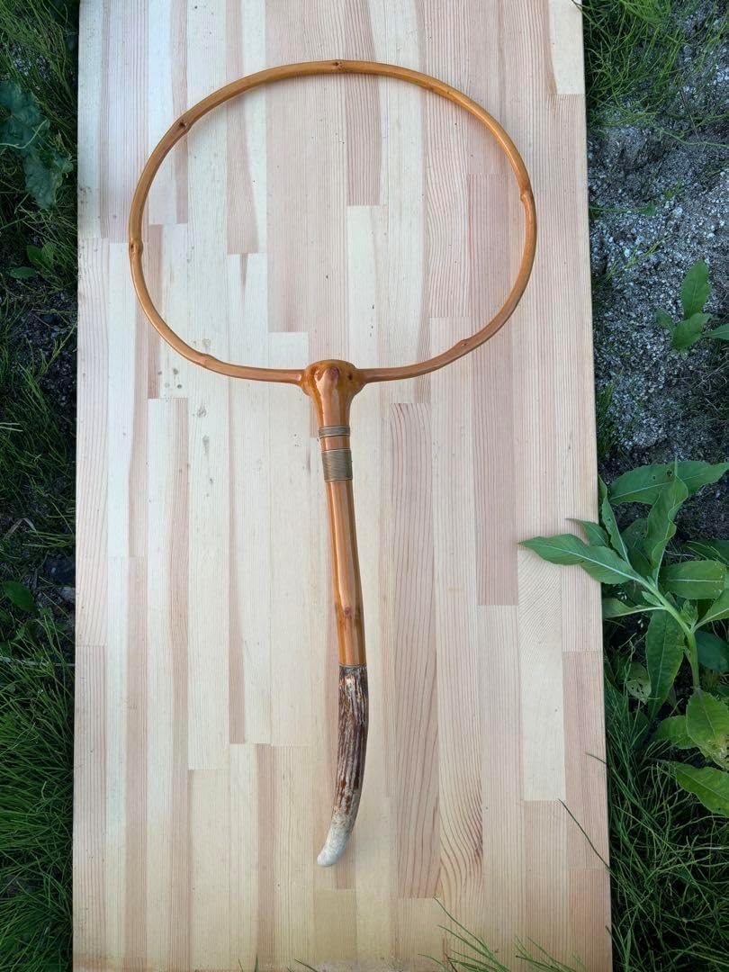 【渓流・清流釣り用｜天然かや使用】 手作り&ldquo;かやだも&rdquo;1本もの