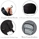PenBan Universal Deluxe Kayak Seat Cushion with Storage Bag for Kayak,Padded Boat,SUP,Canoe,Fishing Boat,Seats with 4 Adjustable Straps(1 Pack Gray Thicken) gallery image