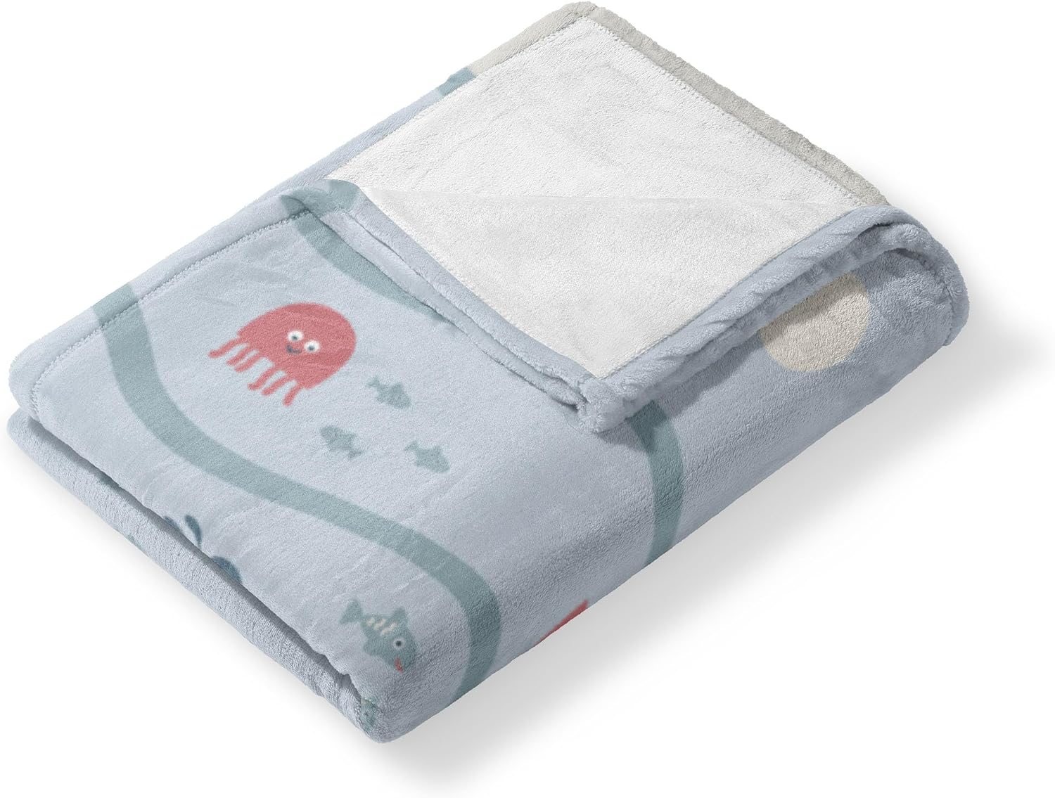NORTHWEST Hasbro Peppa Pig, by The Sea, Silk Touch Throw Blanket, 50 x 60 Inches