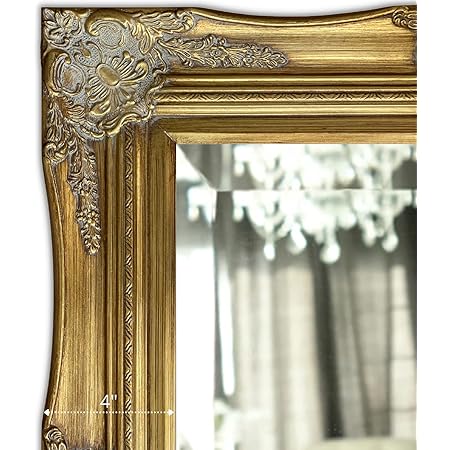 gold antique mirror