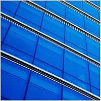 Vista 8 de BDF CABL - Película decorativa para ventana, color azul, 24 pulgadas x 12 pies