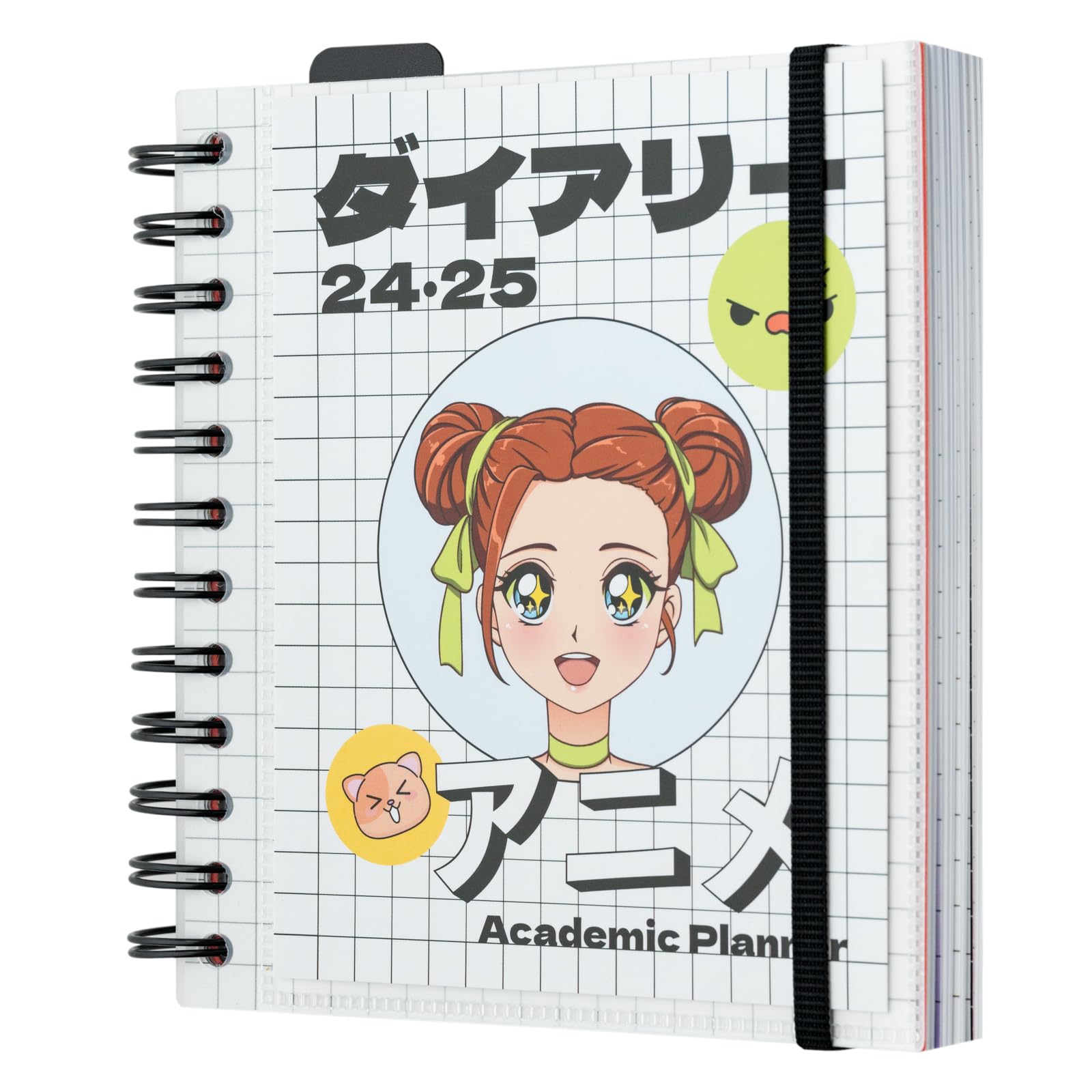 Grupo Erik Agenda escolar 2024 2025 día por página Anime - Agenda 2024 2025 dia por página ilustraciones - Agenda escolar 2024-2025 niña | Vuelta al cole Material escolar y papeleria