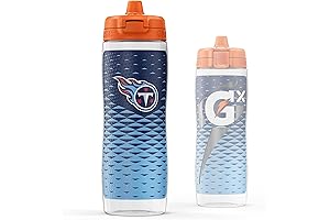 Titans Hydration Solution: Gatorade's Gx NFL Non-Slip Squeeze Bottle
