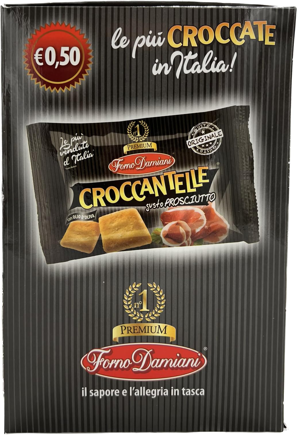 FORNO DAMIANI CROCANTE CON SABOR A JAMÓN