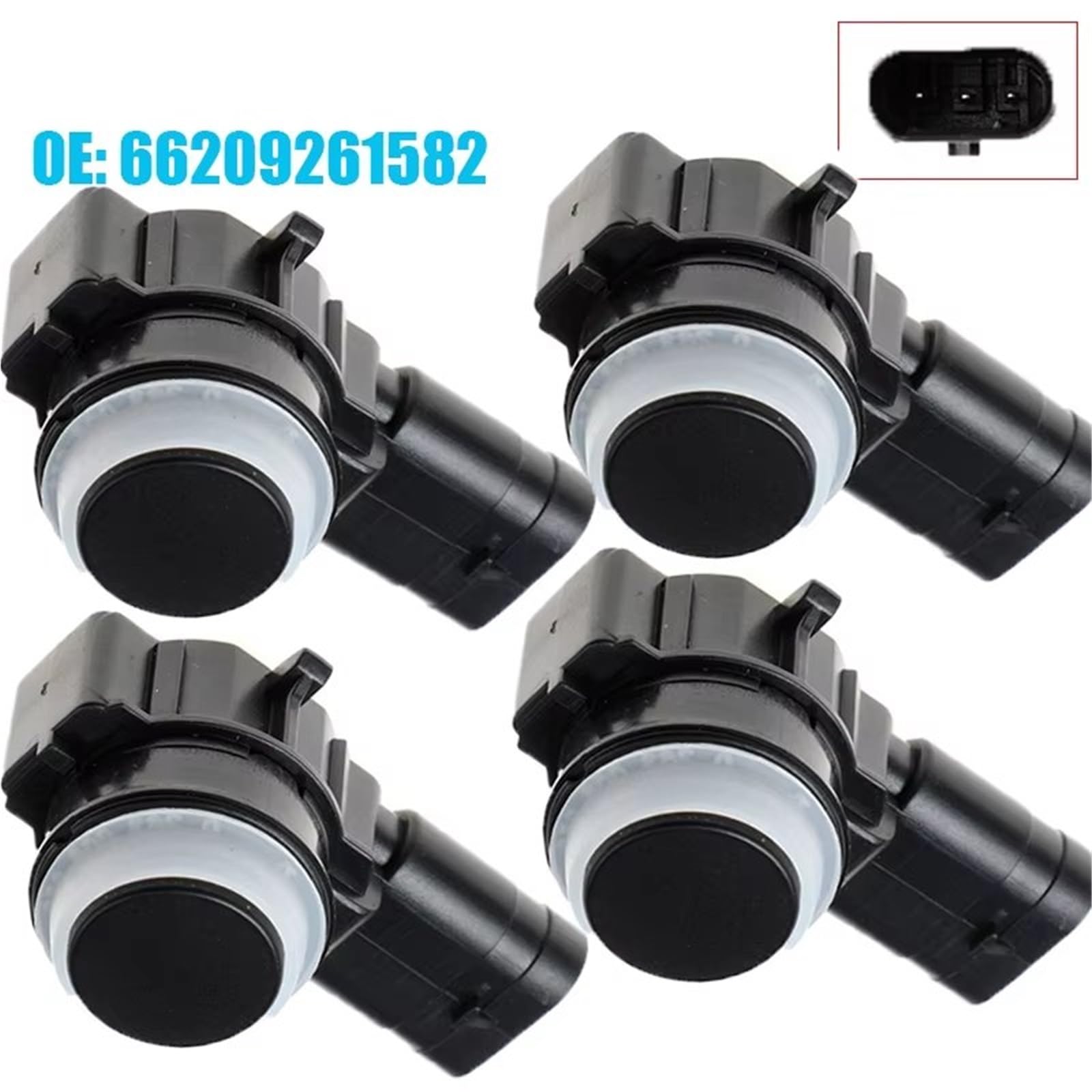 Parking Radar Alerta Sensor Aparcamiento PDC 66209261582 1 3 4 Serie F20 F21 F22 3ER F30 F31 F30 F35 F8 Sistema prevención colisiones