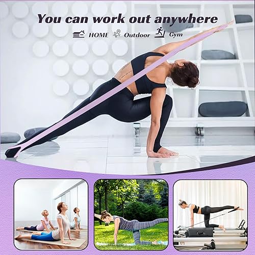 Miniatura 4 de Resistance Bands, Figure 8 Fitness Resistance Bands with Handles, arm Bands for Workout