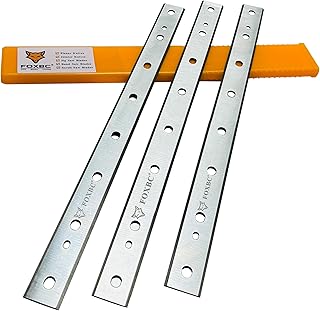 FOXBC 12.5-Inch Replace Planer Knives for DeWalt DW734 DW7342 Benchtop Planer - Set of 3