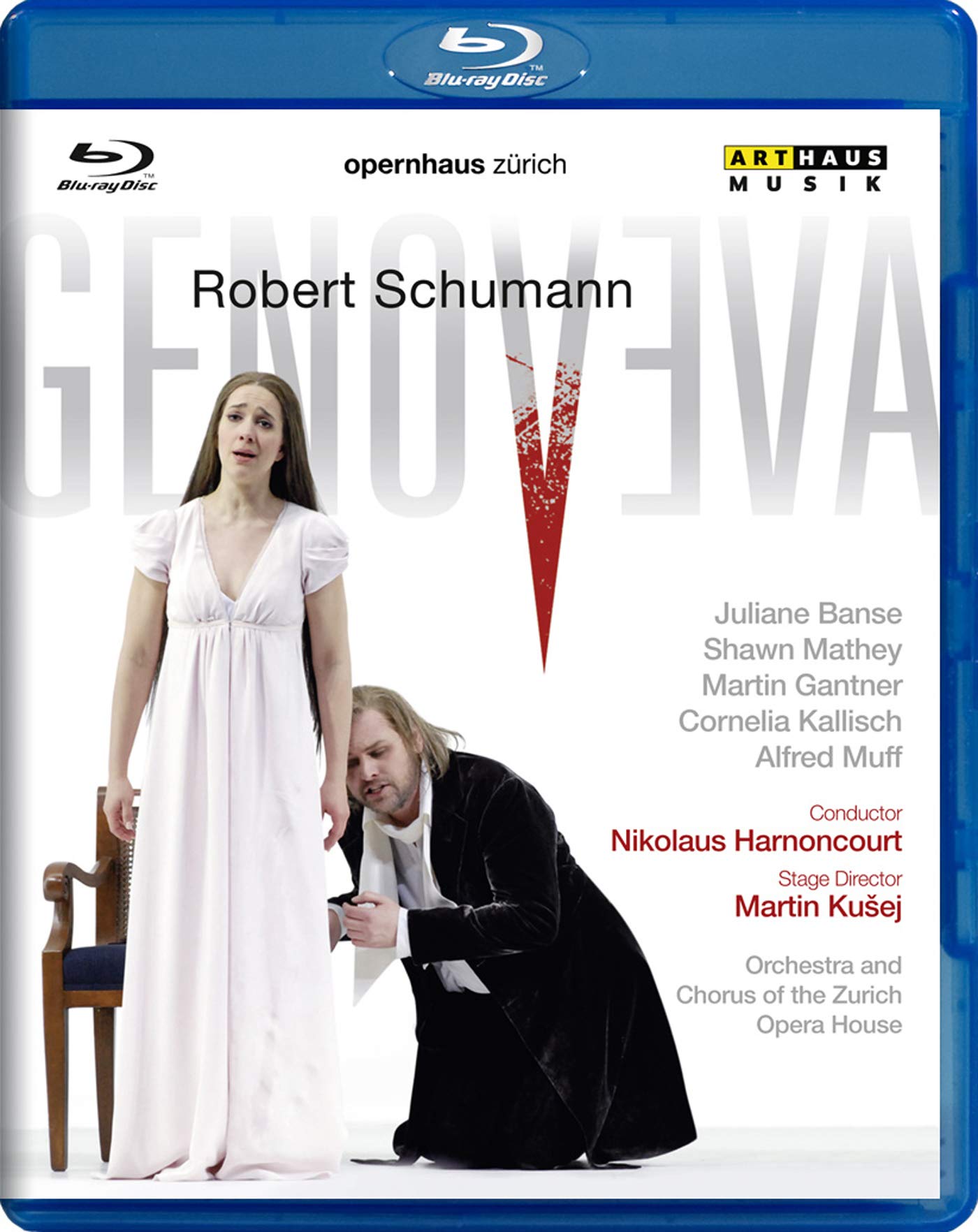 シューマン:歌劇「ゲノフェーファ」(Blu-ray) Amazon.co.jp: Schumann: Genoveva [Blu-ray] [Import] : DVD