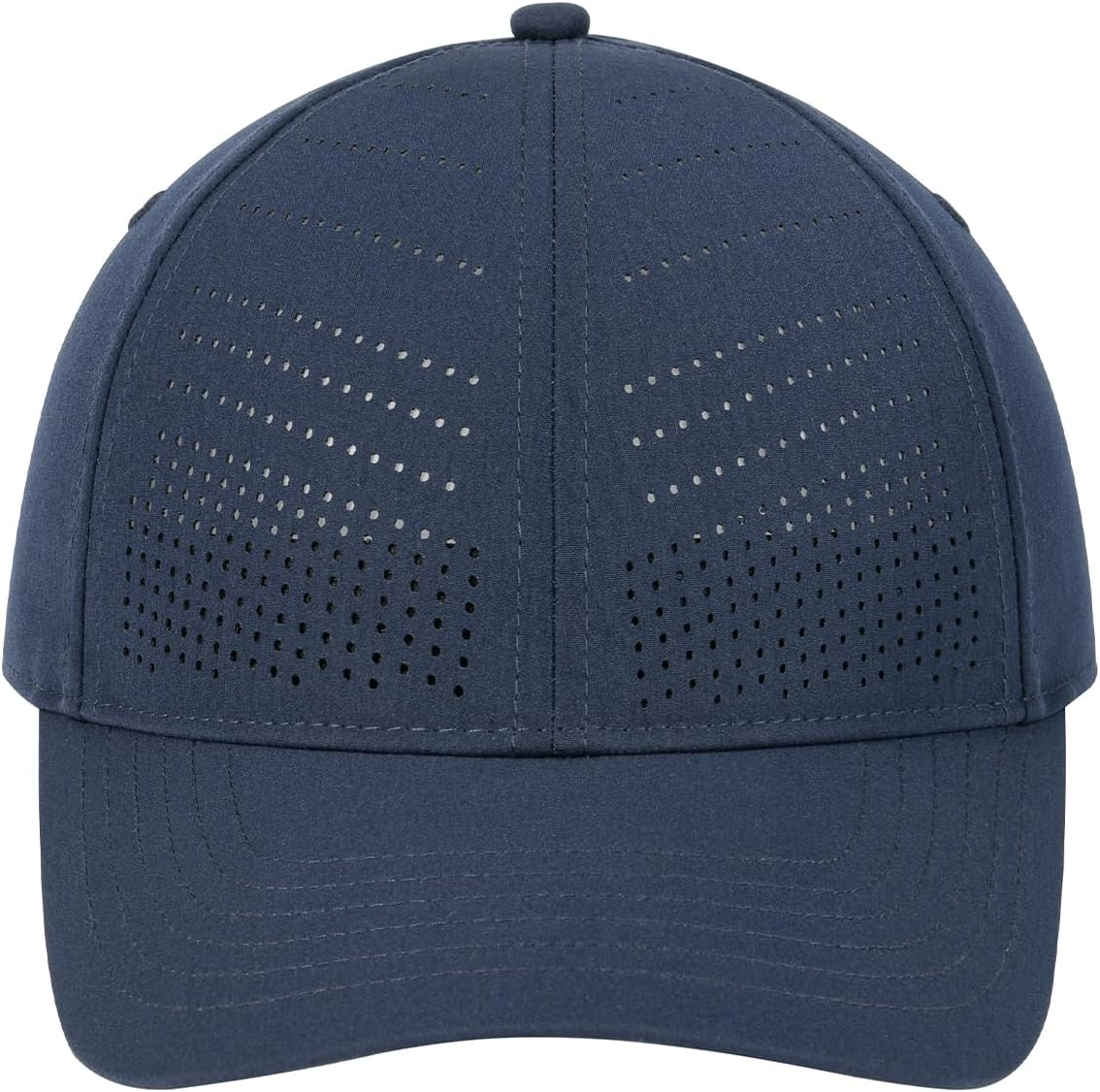 BOTVELA Structured Baseball Cap for Men Women Adjustable Performance Laser Cut Hat - Image 3