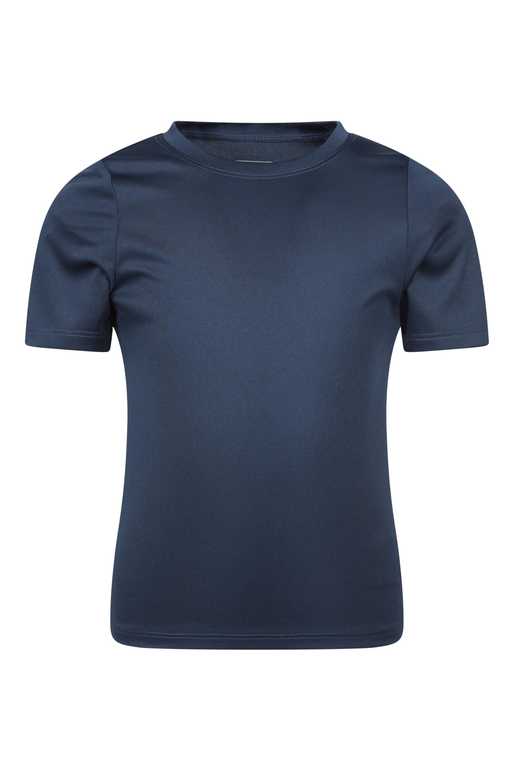 Mountain Warehouse Aqua Kids Swimming T-Shirt - UV Protect Max Tee, Chlorine & Saltwater Resistant, Boys & Girls - Spring Summer, Beach, Pool, Diving, Water Sports Navy 3-4y
