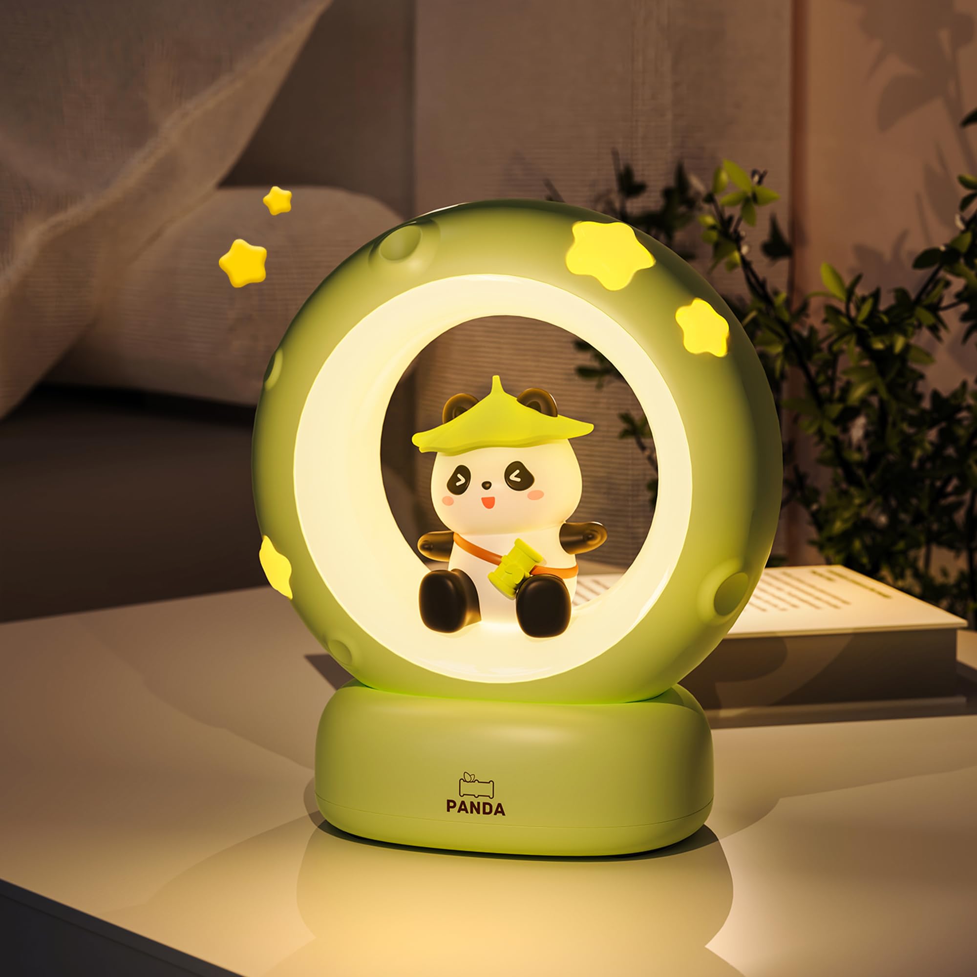 Wetry Lampka Nocna dla Dzieci Noworodek do Pokoju Dziewczynki - Lampa Astronautów