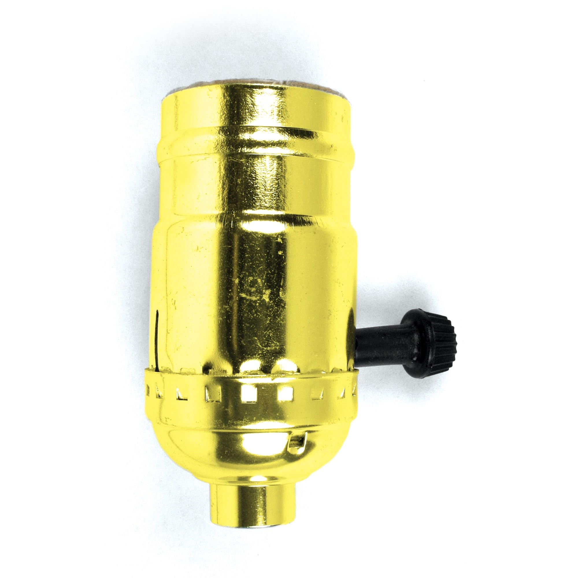 Socket, Turn Knob, Brass, On/Off: Reliable Operation for User-Friendly Lighting