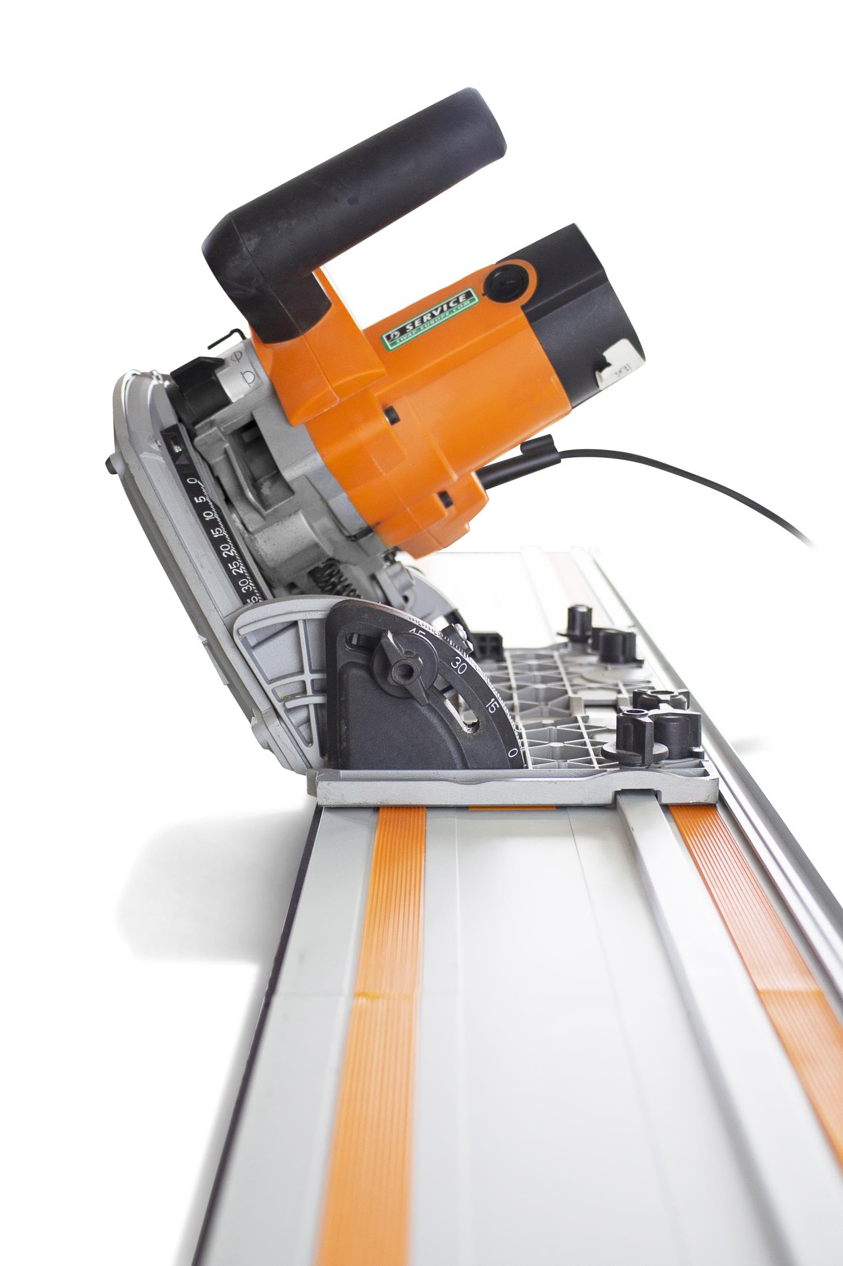 Feider - Scie Plongeante/Circulaire/sur Rail 3-en-1, 1400W, 165mm - Lames 48 Dents TCT - Outillage Électroportatif - Livrée avec 1 Guide Latéral, 2 Serre-Joints et 3 Rails de Guidage 50cm - FS1612-1