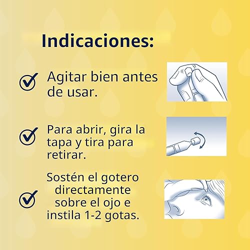 Miniatura 4 de Emulsión Oftálmica, solución lechosa blanca, 30 unidades de uso único, 0.01 onzas líquidas cada uno