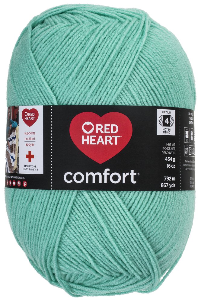 RED Heart Comfort Yarn, Mint