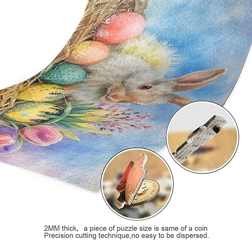 Miniatura 10 de Qilmy Rompecabezas de serpiente de maíz rojo para adultos de 1000 piezas, rompecabezas para adultos de 1000 piezas desafiantes para niños,