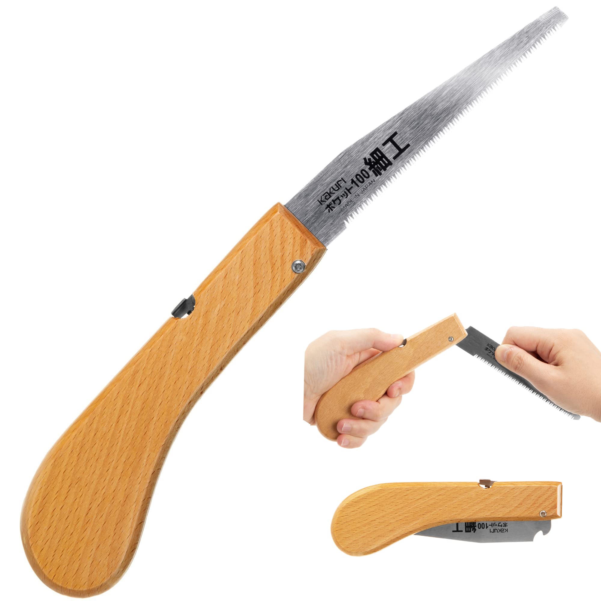 KAKURI Japanese Flush Cut Saw Folding 4