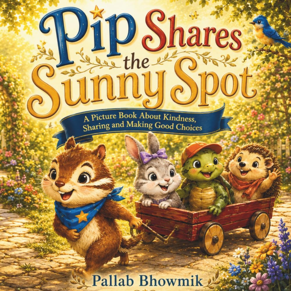 Pip Shares the Sunny Spot: A Picture Book About Kindness, Sharing and Making Good Choices (Pip's Good Choices)