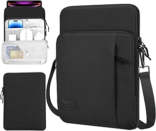 TiMOVO Funda para Tablet de 13" con Correa de Hombro para iPad Air 13", iPad Pro 13"/12.9", Galaxy Tab S9+/S9 Plus/S10+/...