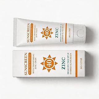 SPF 40 Zinc Sunscreen Face and Body Lightweig...