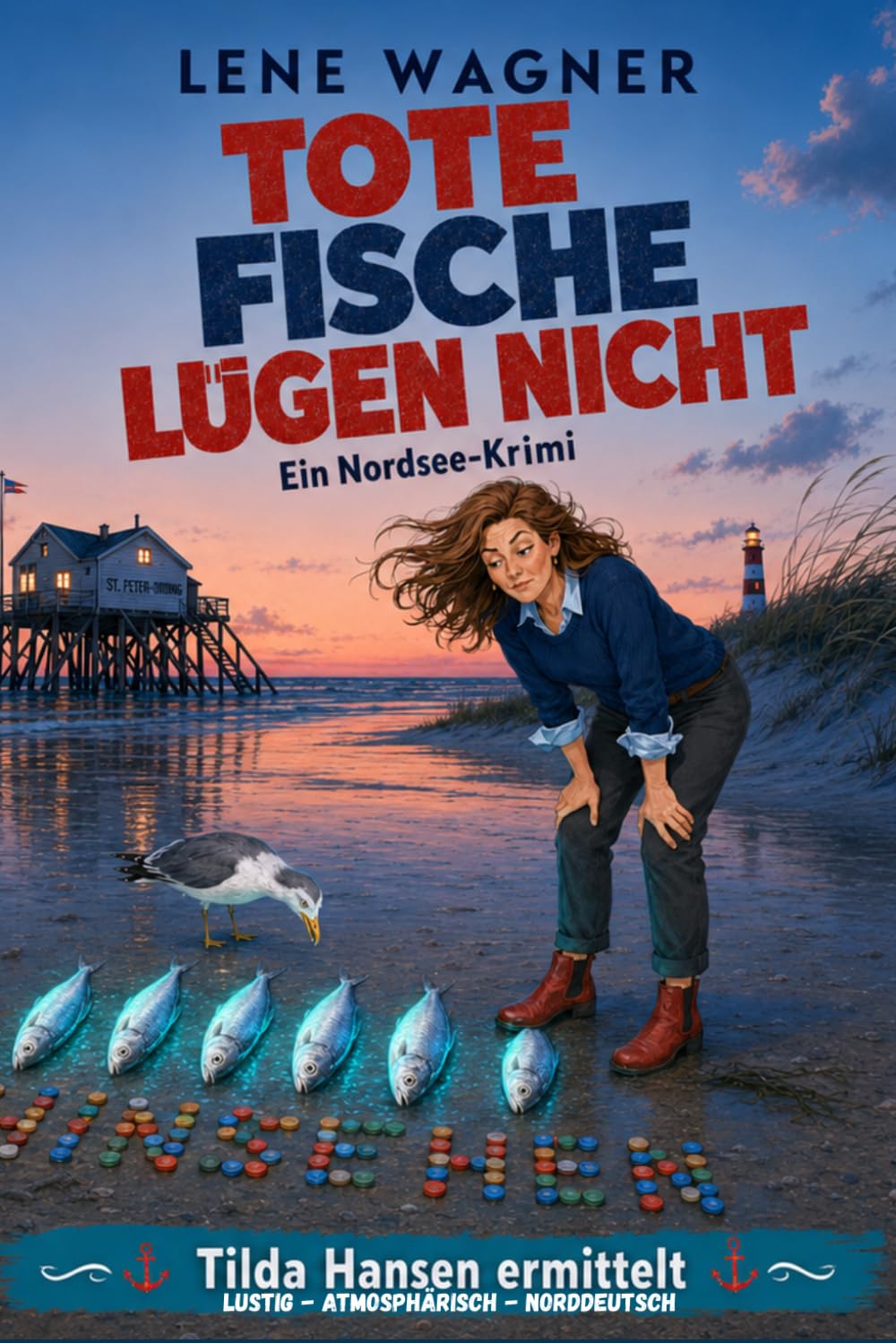 TOTE FISCHE LÜGEN NICHT: Ein humorvoller Nordsee-Krimi – lustig, atmosphärisch, norddeutsch (Tilda Hansen Reihe)