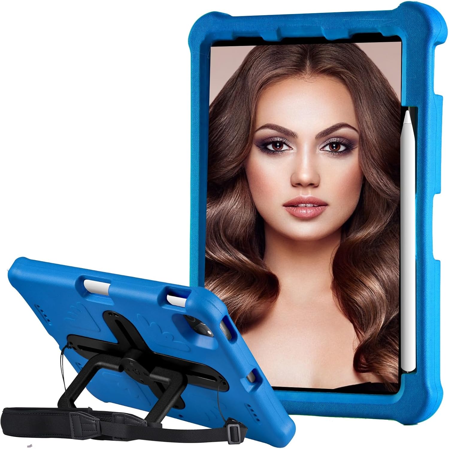 Tablet PC Bags Cases Sleeves Tablet Case Compatible with iPad Air4/Air 5 10.9inch 2020/2022 ,Compatible with iPad Pro 11 2022/2021/2020/2018 , Heavy Duty Rugged Case with 360 Rotatable kickstand/Hand