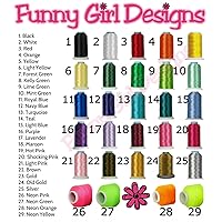 Vista 5 de Funny Girl Designs Personalizado Monograma Bordado Voleibol Parche Algodón Elástico Diadema