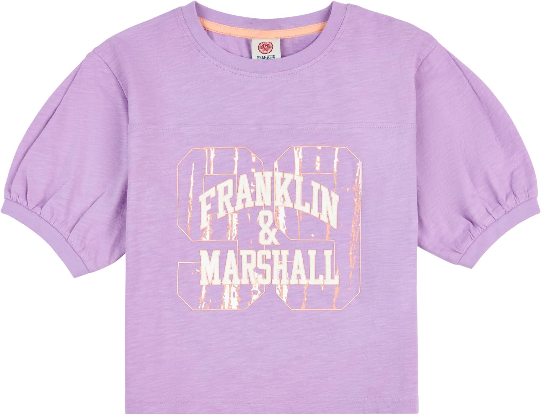 Franklin & MarshallFRANKLIN MARSHALL Girls FMS5031B19 Franklin & Marshall Puff Sleeve T-Shirt