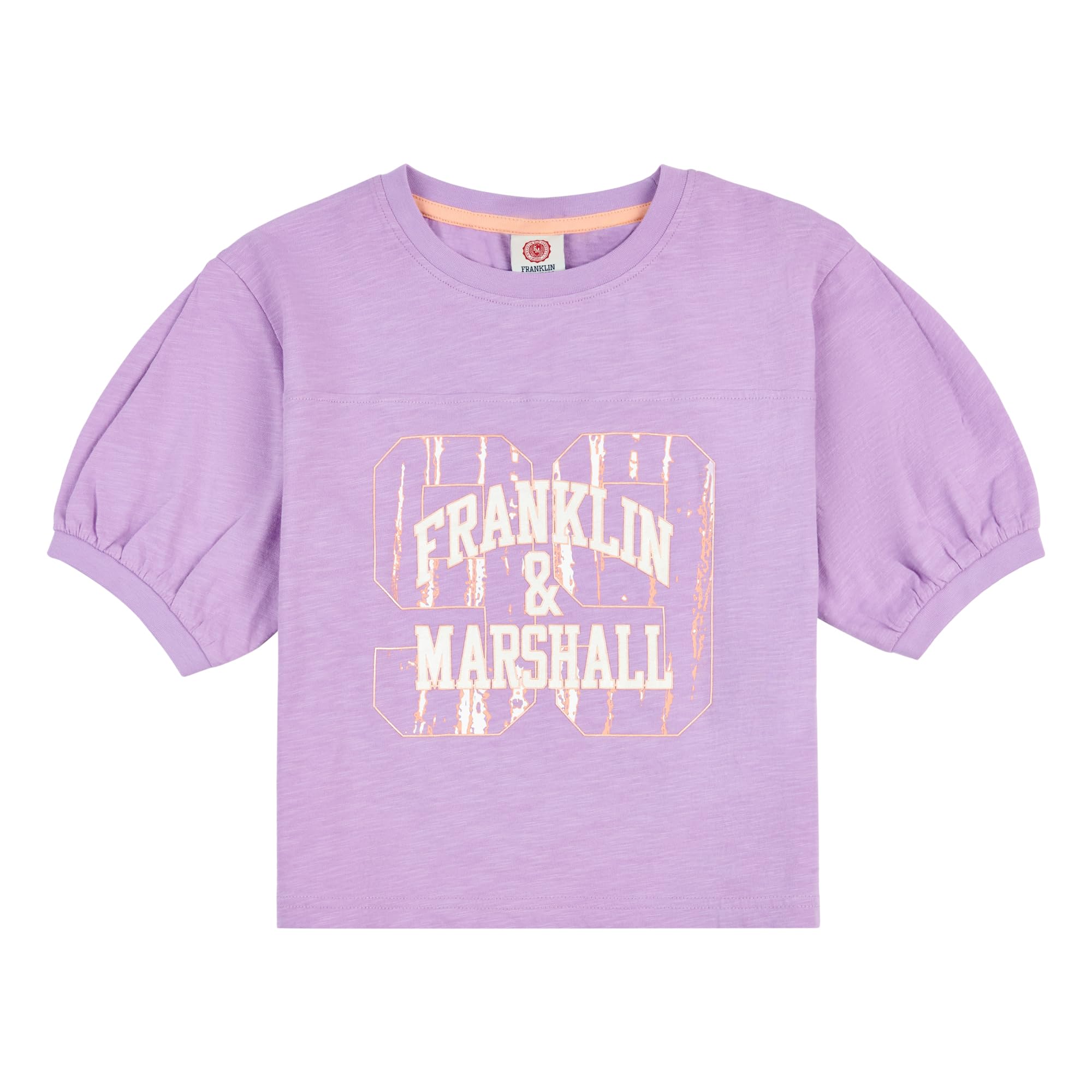 Franklin & MarshallFRANKLIN MARSHALL Girls FMS5031B19 Franklin & Marshall Puff Sleeve T-Shirt