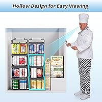 Vista 6 de 4 Pack Freezer Organizer Bins(14.6‘’L X 7.1‘’W X 5.2‘’H) Suitable for 5-7 Cu.Ft Chest Freezer Sort Frozen Meats Stackablet Chest Freezer Organizer