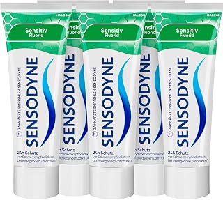 Sensodyne Sensitiv Fluorid Zahnpasta, 5x75ml