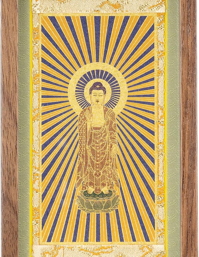 仏壇屋 滝田商店 モダン掛軸 エンフレーム 西阿弥陀如来 (浄土真宗