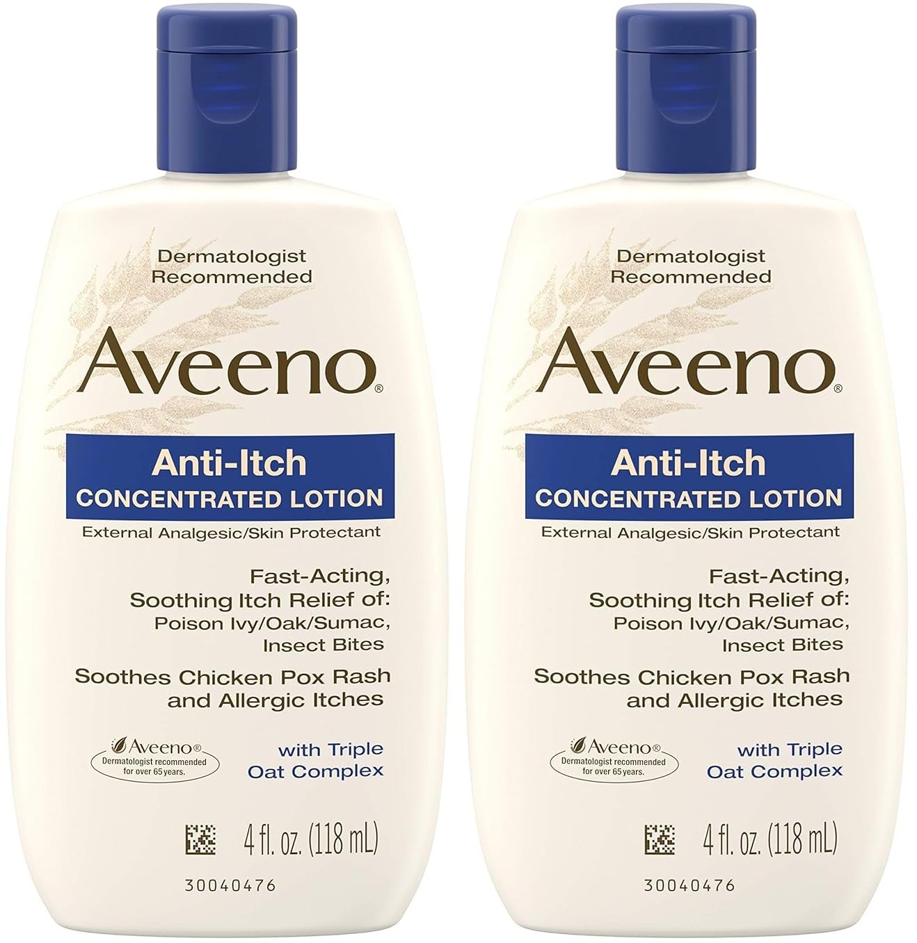 Aveeno, Anti-Itch Concentrated Lotion, fl oz- Pack of