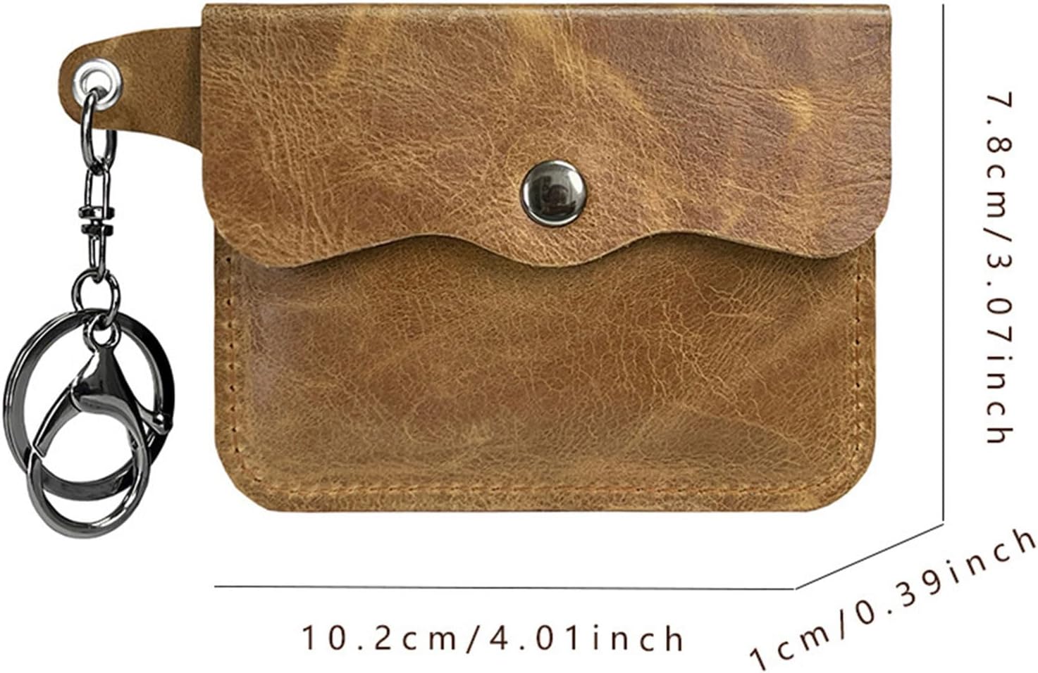 Multifunctional and Card Holder Wallet Compact PU Leather Case for Cards Suitable for Various Occasion Office Essenti