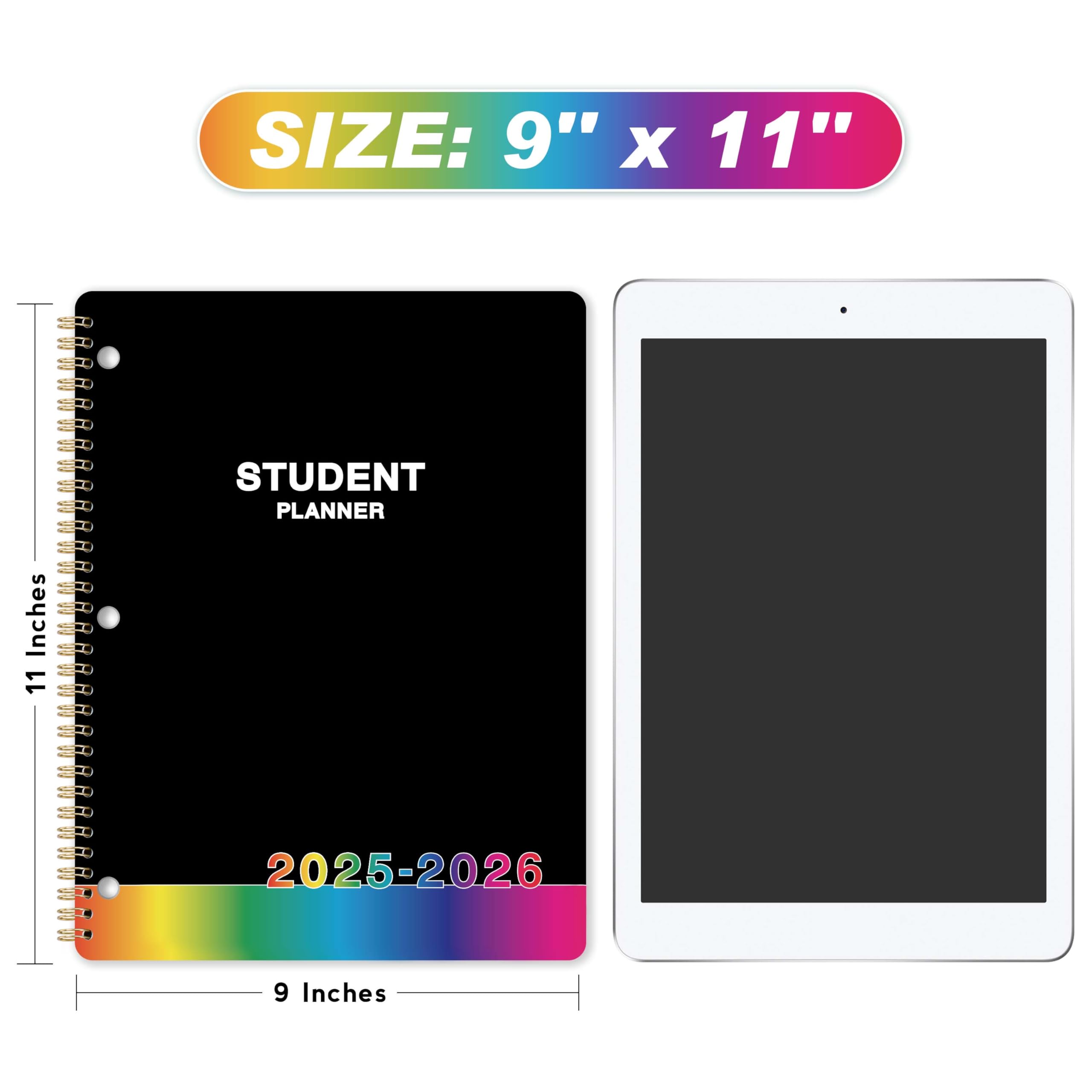 2025-2026 Student Academic Planner - Weekly & Monthly From July 2025 To June 2026, 8.5" X 10.8" - View #11