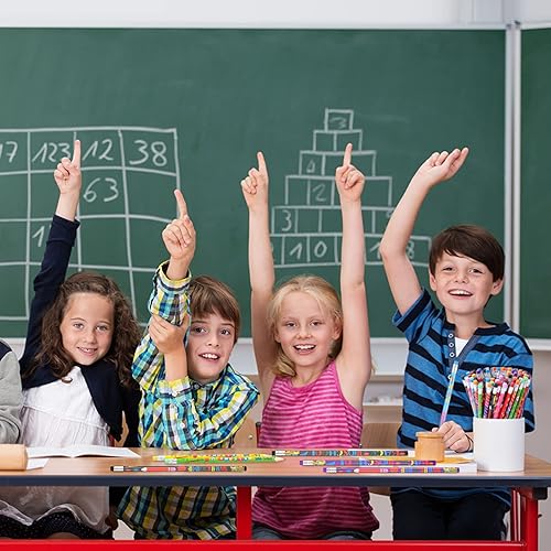 Miniatura 7 de Teling School Pencils Welcome Back to School Pencils Back to School Supplies First Day of School Pencils Motivational School Pencils for Kids