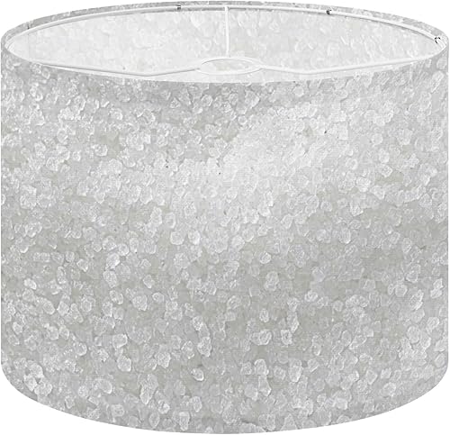 Miniatura 14 de Lamp Shades Set of 2 Bubble Holographic Neon Pearl Hail Glass Beads Pebbles Frost Drum lampshades for Floor Lamps Table Lamps Pendant Light 11"x8.9"