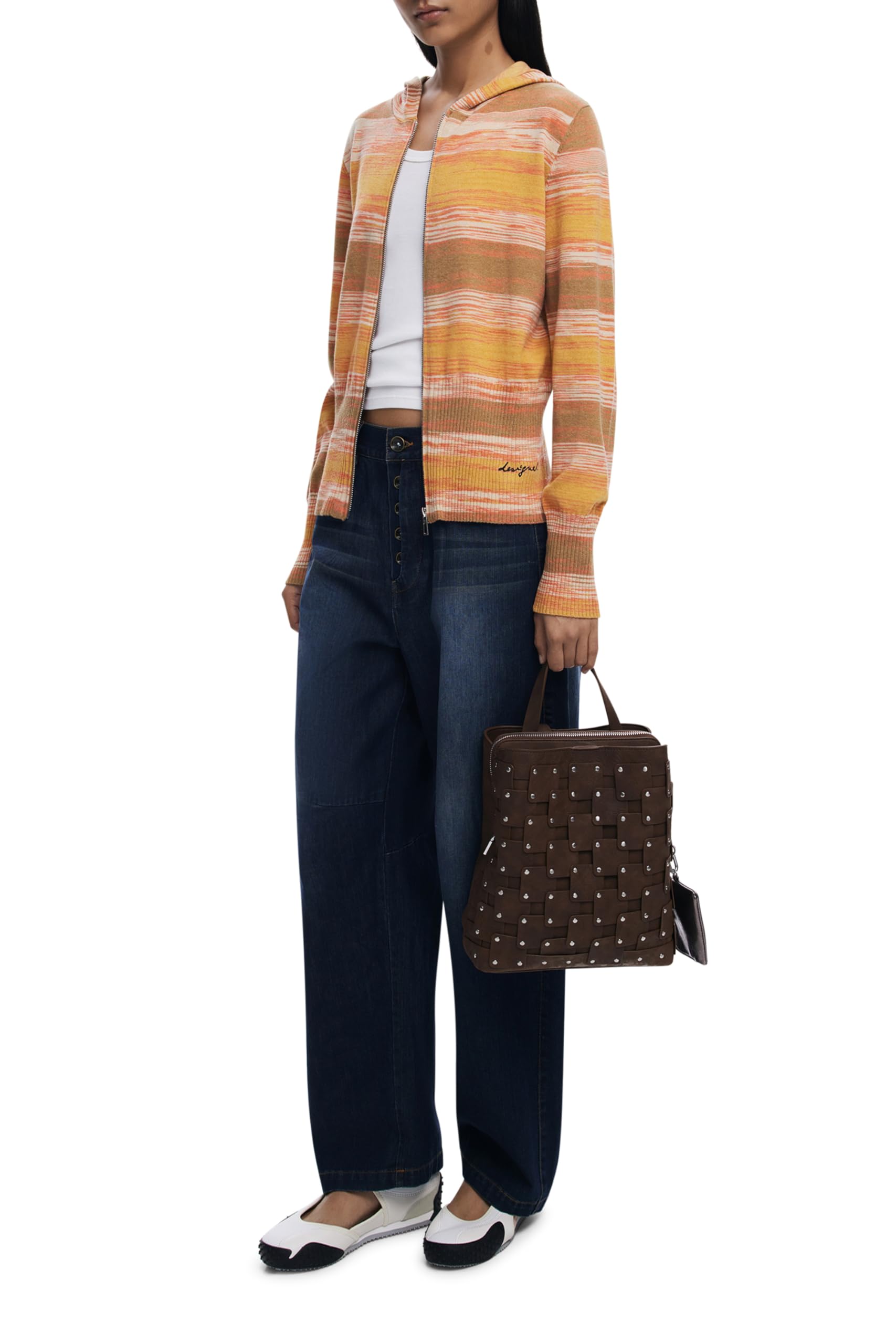 DESIGUAL ZAINO DONNA MARRONE