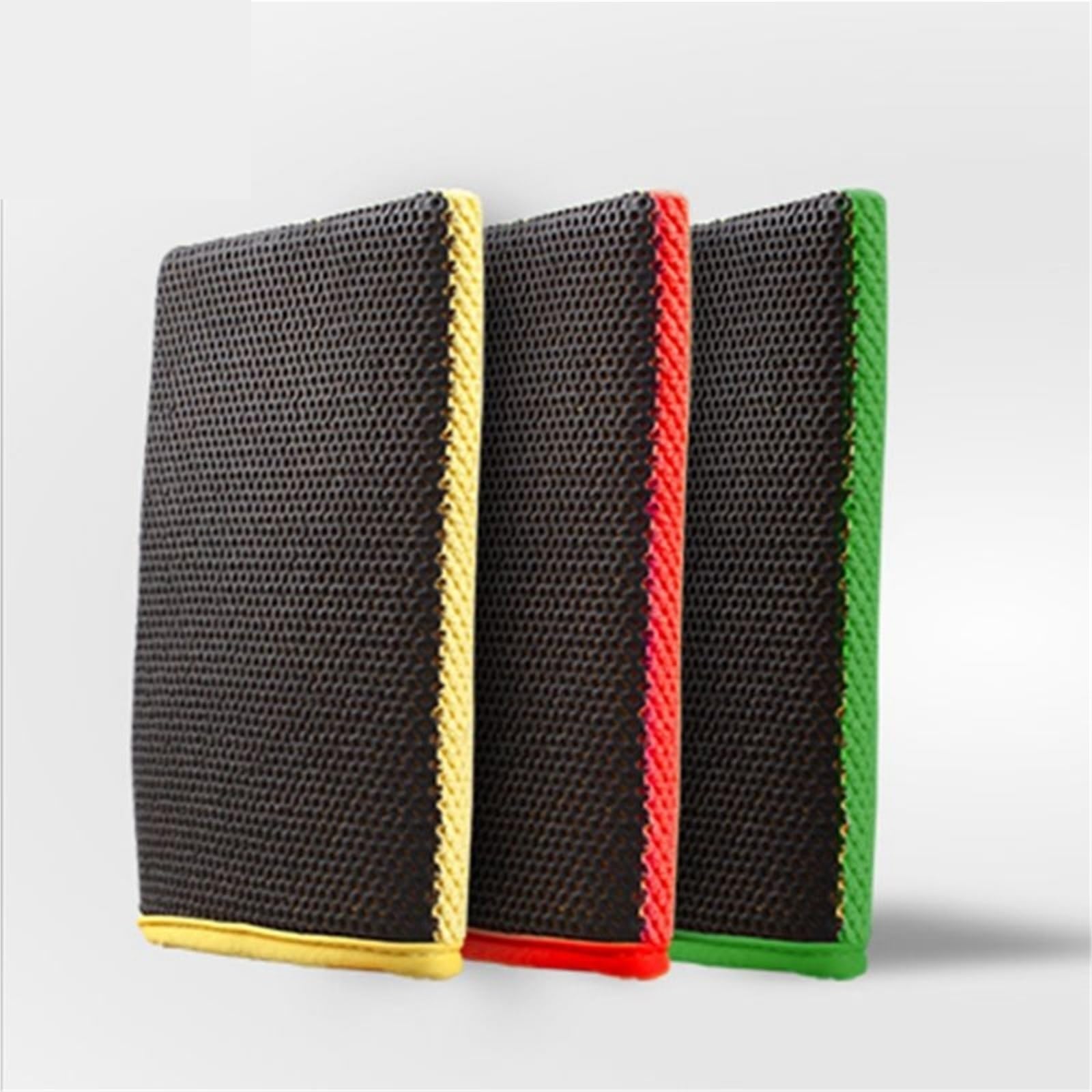 Clay Bar Mitt Auto Care Detailing Handschuh | Fahrzeugwaschhandschuhe(3pcs red)