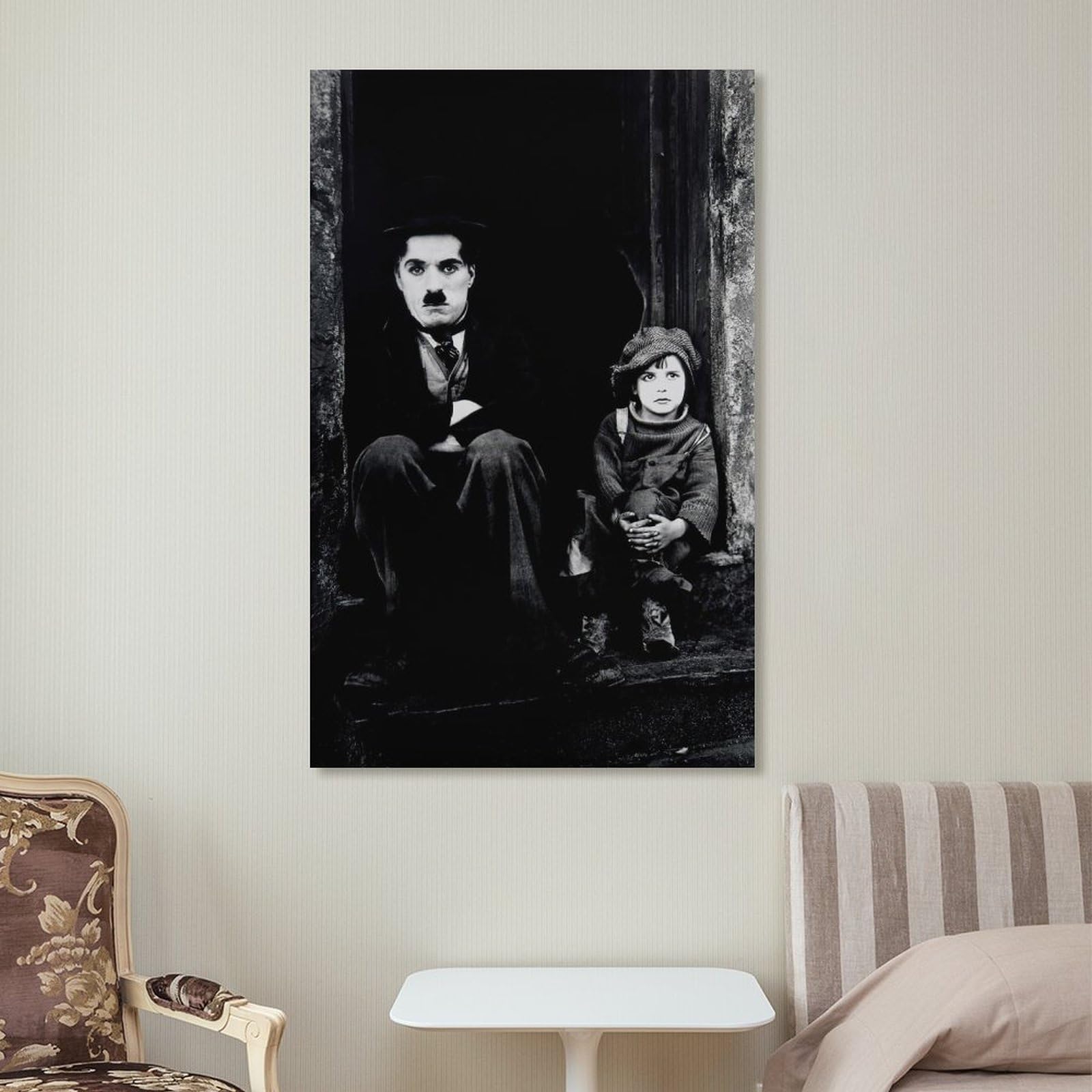 Charlie-Chaplin - Póster de actor con retrato biográfico (36) obras de arte geniales para pared, lienzo, impresiones para colgar