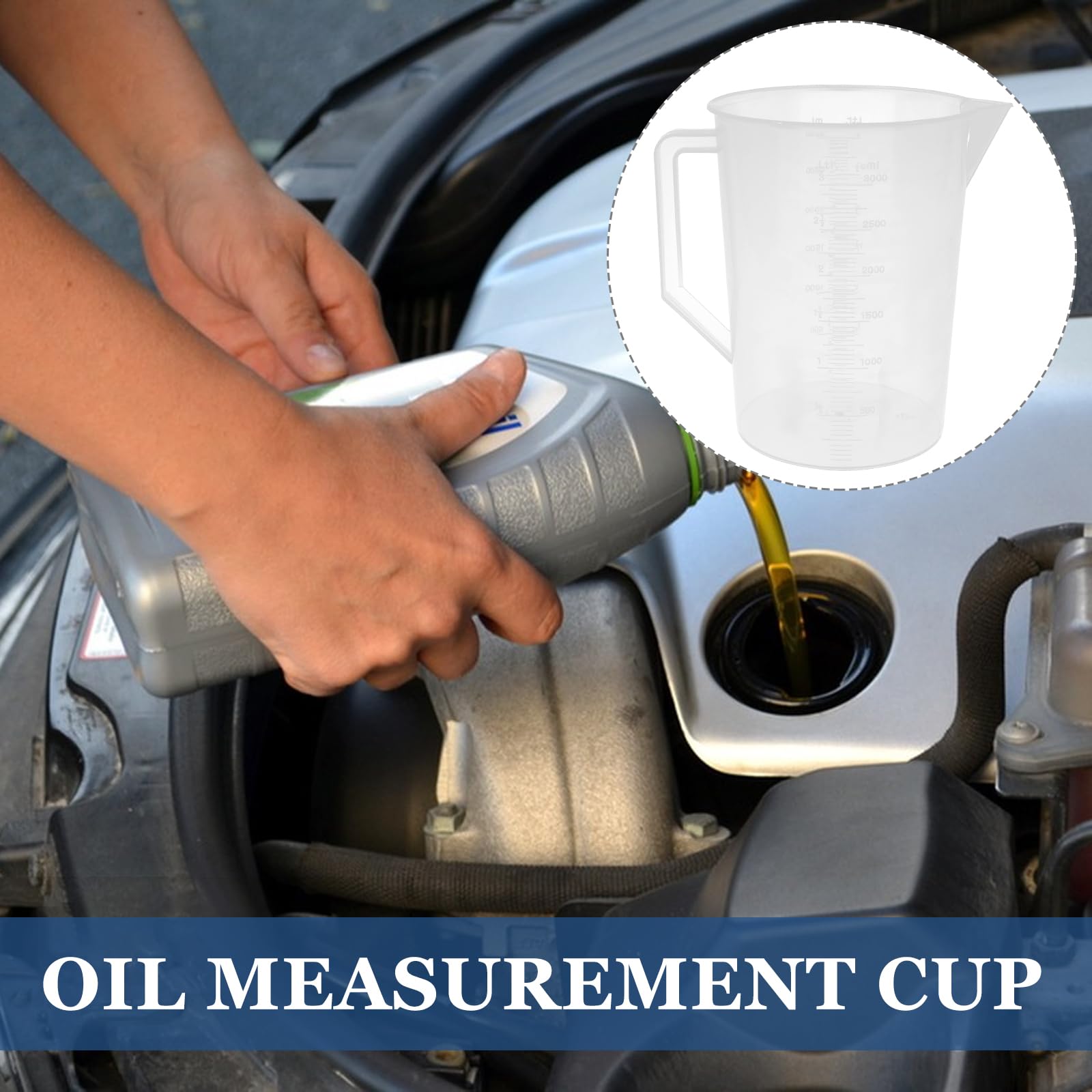 Capacity Liquid Measuring Cup Spout Multiple Measurement Scales Oil Water Measuring Accessory