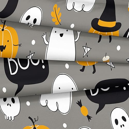 Miniatura 241 de Pumpkin Bedding Halloween Duvet Cover Set Funny Evil Pumpkin Pattern Design Black Halloween Bedding Set Queen 1 Duvet Cover 2 Pillowcases