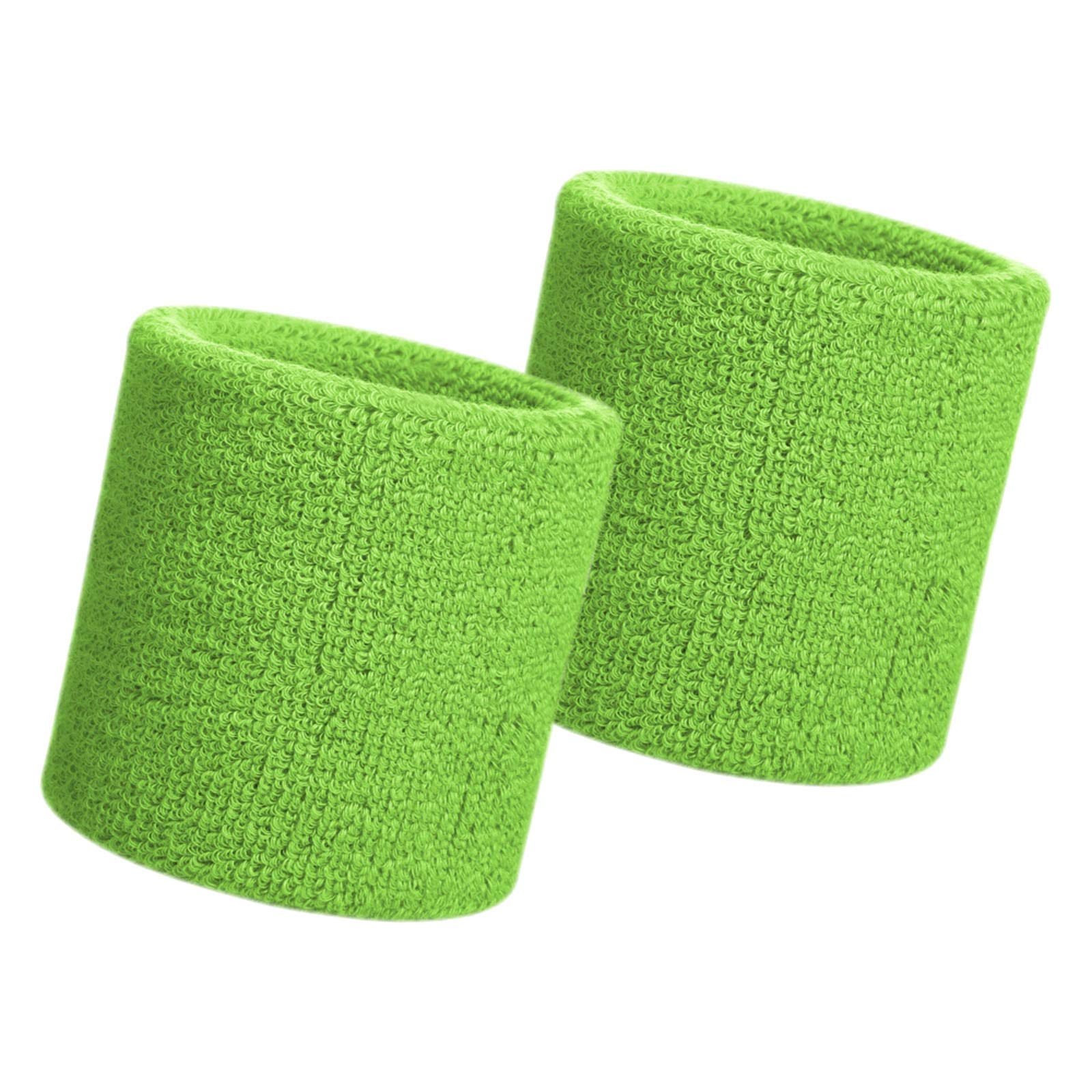 HANERDUN Sports Wristbands Sweat Wrist Sweatbands For Men And Women Terry Cloth Wrist bands Sweat For Gym Running Basketball Tennis Working Out โ image 1