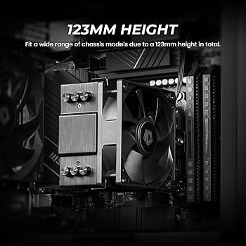 Amazon.co.jp: ID-COOLING ヒートパイプ3本搭載 Intel& AMD用