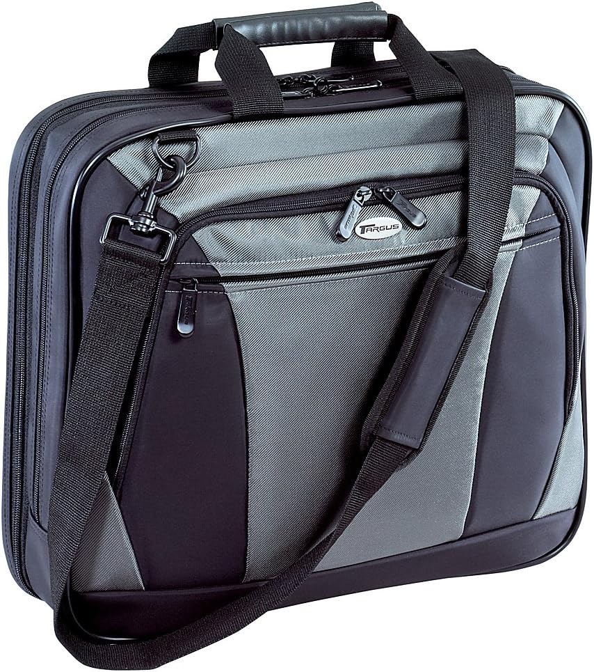 Targus CityLite Briefcase for 14-Inch Laptop, Black (CVR400)