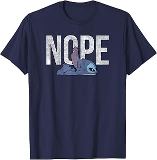Lilo & Stitch Big Nope Laying Down T-Shirt