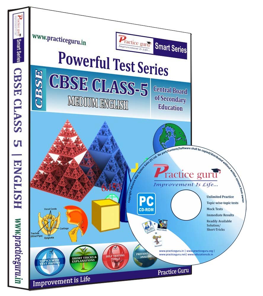 Practice Guru Class 5 - Maths, EVS & English Combo Test Series (CD) [CD-ROM]-image-22
